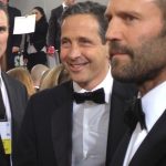 Jason Statham at the 2013 Golden Globes