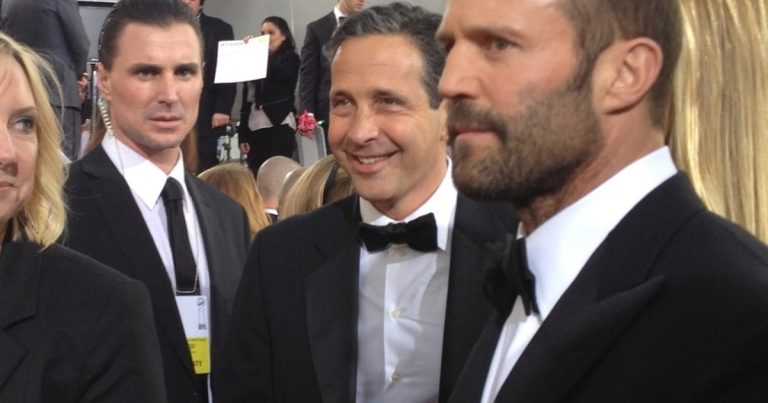 Jason Statham at the 2013 Golden Globes